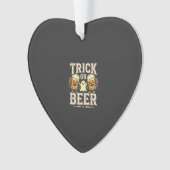Trick or Beer Halloween Bier Design_1 Ornament (voorkant)