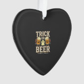 Trick or Beer Halloween Bier Design_1 Ornament (voorkant)