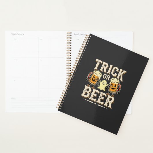 Trick or Beer Halloween Bier Design_1 Planner (Display)