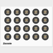 Trick or Beer Halloween Bier Design_1 Ronde Sticker (Vel)