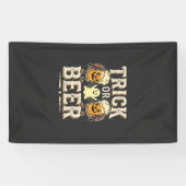Trick or Beer Halloween Bier Design_1 Spandoek (Horizontaal)
