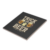 Trick or Beer Halloween Bier Design_1 Tegeltje (Zijkant)