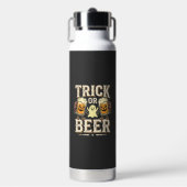 Trick or Beer Halloween Bier Design_1 Waterfles (Voorkant)