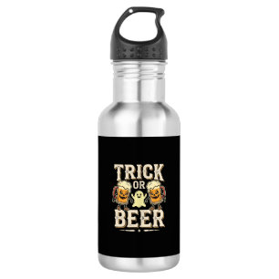 Trick or Beer Halloween Bier Design_1 Waterfles