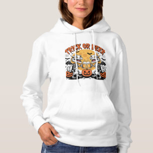 Trick or Beer Skeleton Dragons Art Hoodie