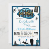 Trick or Chic Halloween Bachelorette Uitnodiging (Voorkant)