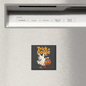 Trick or Gans Halloween Gans Magneet (Insitu (Vaatwasser))
