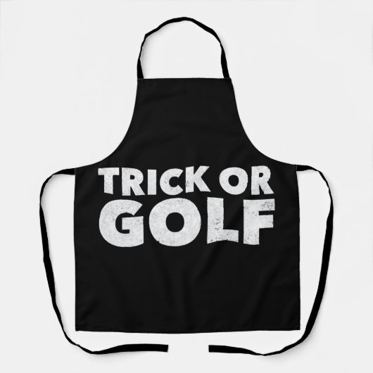 Trick Or Golf Funny Halloween Schort (Voorkant)