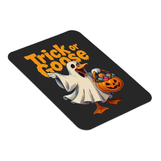 Trick or Goose Halloween Goose Magneet (Rechterzijde)