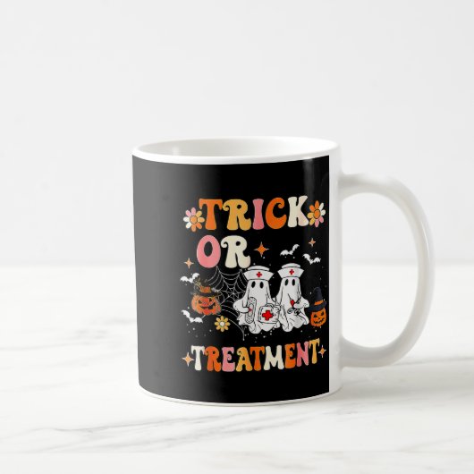 Trick Or Halloween Radiation Oncology Rad Therapy  Koffiemok (Rechts)