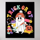 Trick Or Ot Occupational Therast Ghost Halloween W Poster (Voorkant)