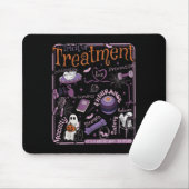 Trick or PT Fysiotherapie Therast Halloween Muismat (Met muis)