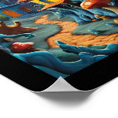 Trick or Shroom - Ken Gage Fantasy Art Poster (Hoek)