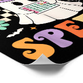 Trick or Speech Halloween SLP Retro Speech Therapy Poster (Hoek)