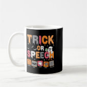 Trick or Speech Halloween SLP Speech Language Path Koffiemok (Links)