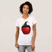 Trick or Teach Apple Teacher Tshirt (Voorkant volledig)