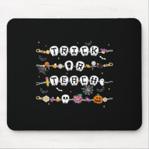 Trick or Teach Armband Halloween Kostuums Leraar Muismat