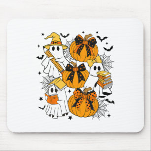 Trick or Teach Ghost Teacher Halloween Retro Flora Muismat