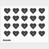 Trick or Teach Halloween Onderwijzer Ontwerp (2)_1 Hart Sticker (Vel)