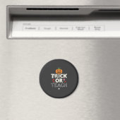 Trick or Teach Halloween Onderwijzer Ontwerp (2)_1 Magneet (Insitu (Vaatwasser))