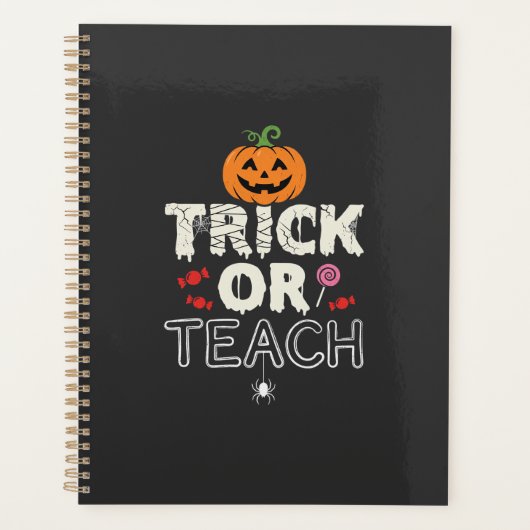 Trick or Teach Halloween Onderwijzer Ontwerp (2)_1 Planner (Voorkant)
