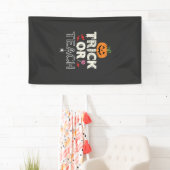 Trick or Teach Halloween Onderwijzer Ontwerp (2)_1 Spandoek (Insitu)