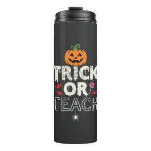 Trick or Teach Halloween Onderwijzer Ontwerp (2)_1 Thermosbeker