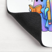 Trick or Teach Pastel Galaxy Ghost Halloween Spook Muismat (Hoek)