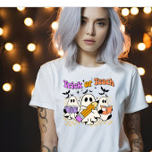 Trick or Teach Retro Halloween Leraar Tshirt