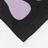 Trick or Teach Schattigee leraar Halloween Retro B Fleece Deken (Hoek)