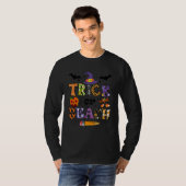 Trick Or Teach  Teacher Halloween Costume 1 T-shirt (Voorkant volledig)