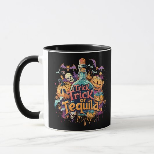 Trick or Tequila | ExDesigner | Halloween Mok (Links)