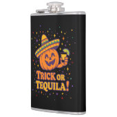 Trick or Tequila – Grappige Halloween Pompoen Fees Heupfles (Links)