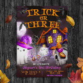 Trick or Three - Spooky 3e verjaardag Kaart