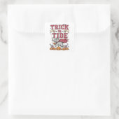 Trick or Tide Alabama Halloween Sticker – Vintage (Tas)