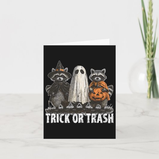 Trick Or Trash Kaart (Voorkant)