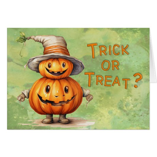 Trick or treat (Voorkant Horizontaal)