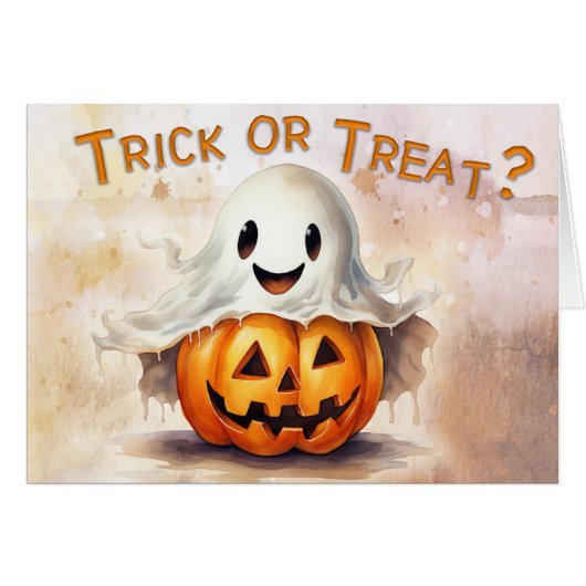 Trick or treat (Voorkant Horizontaal)