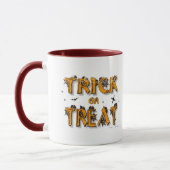Trick or treat - 2-zijdige Ringer Mok (Links)