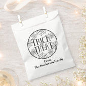 Trick or treat - aangepaste halloween Favor Bags Bedankzakje (Geknipt)