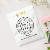 Trick or treat - aangepaste halloween Favor Bags Bedankzakje (Gezegeld)
