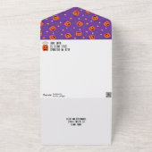 Trick or treat all in one uitnodiging (Buitenkant)