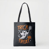 Trick or treat - Alleen heksensnacks Canvas tas (Voorkant)