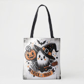 Trick or treat - Alleen heksensnacks Canvas tas (Voorkant)