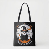 Trick or treat - Alleen heksensnacks Canvas tas (Voorkant)