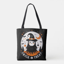 Trick or treat - Alleen heksensnacks Canvas tas