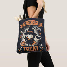 Trick or treat - Alleen heksensnacks Canvas tas