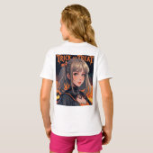 Trick or treat Anime Tshirt (Achterkant volledig)