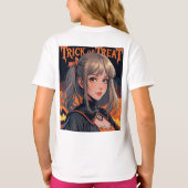 Trick or treat Anime Tshirt (Achterkant)