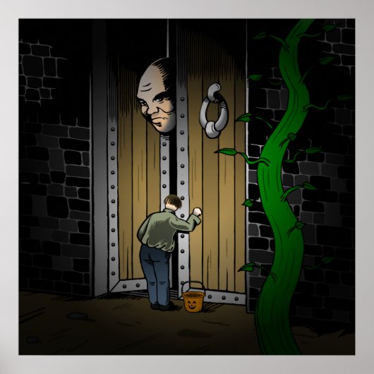 Trick or Treat at the Giant's Poster (Voorkant)